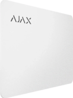 Ajax Pass WH RFID Beléptető kártya - Fehér (100 db/csomag)