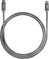 Yenkee YCU C101 SR USB-C apa - USB-C apa 2.0 Adat és töltőkábel - Fekete (1m)
