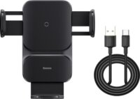 Baseus Wisdom 4,7-7,5" Mobiltelefon autós tartó szellőző rácshoz - Fekete