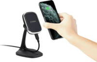 Pitaka MagEz Mount QI Mágneses asztali töltő - Fekete (10W)