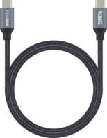 Yenkee YCU 323 BK USB-C apa - USB-C apa 3.1 Adat és töltőkábel - Fekete (1.5m)