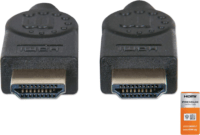 Manhattan 354837 HDMI 2.0 - HDMI 2.0 kábel 1m - Fekete