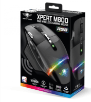 Spirit of Gamer XPERT-M800 Wireless Gamer Egér - Fekete