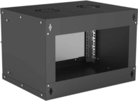 Intellinet 714143 19" Fali rack szekrény 6U 540x400mm - Fekete