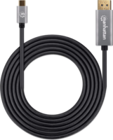Manhattan 354844 USB-C - DisplayPort kábel 2m - Fekete