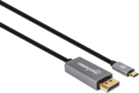 Manhattan 354844 USB-C - DisplayPort kábel 2m - Fekete