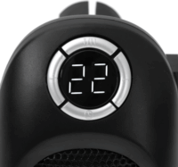 Adler AD 7726 Hordozható Elektromos Hősugárzó 400W - Fekete