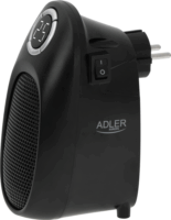 Adler AD 7726 Hordozható Elektromos Hősugárzó 400W - Fekete