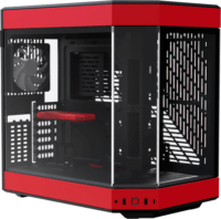 Hyte Y60 Számítógépház - Piros/Fekete
