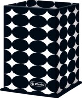 Herlitz Just Black írószertartó - Mintás