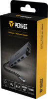 Yenkee YTC 081 USB Type-C HUB (8 port)