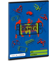 Ars Una Ultimate Gamer 32 lapos A5 2. osztályos vonalas füzet - Mintás