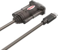 Unitek Y-1105K USB Type-C - RS232 Soros port átalakító kábel 1.5m
