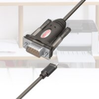 Unitek Y-1105K USB Type-C - RS232 Soros port átalakító kábel 1.5m