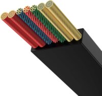 Baseus Bright Mirror Series II Retractable USB-C apa 2.0 - USB-C/Lightning/Micro USB apa Adat és töltőkábel - Fekete (1.1m)