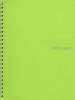 Fabriano Ecoqua 70lapos A4 sima spirálfüzet - Világoszöld