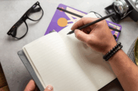 Realsystem Avocado 86 lapos keményfedeles notesz - Mintás