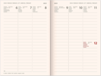 Realsystem Moon B6 2026 Zsebnaptár - Mintás