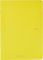 Fabriano Ecoqua Original 40 lapos A4 kockás füzet - Sárga