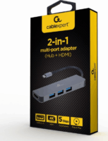 Cablexpert A-CM-COMBO2-01 USB Type-C HUB (3 port)
