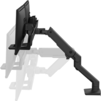 Ergotron HX 32" TV / Monitor asztali tartó kar - Fekete (2 kijelző)