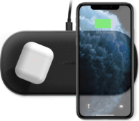 Choetech T535-S Dupla Vezeték nélküli Töltő - Fekete (10W)