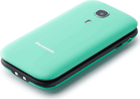 Panasonic KX-TU400 Senior Kihajtható Mobiltelefon - Türkiz