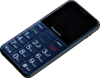 Panasonic KX-TU155 Senior Mobiltelefon - Kék