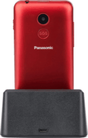 Panasonic KX-TU155 Senior Mobiltelefon - Piros