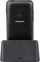 Panasonic KX-TU155 Senior Mobiltelefon - Fekete