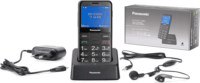 Panasonic KX-TU155 Senior Mobiltelefon - Fekete