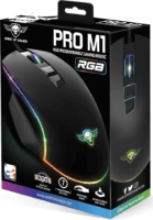 Spirit of Gamer Pro-M1 USB Gaming Egér - Fekete/RGB