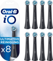 Oral-B iO Ultimate Clean Elektromos Fogkefe fej - Fekete (8db)