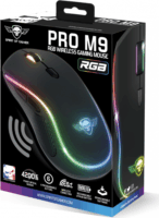 Spirit of Gamer RGB Wireless Gaming Egér - Fekete