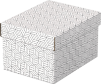 Esselte Home Karton Tárolódoboz / Ajándékdoboz 7,65L - Mintás (3 db / csomag)