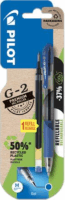 Pilot G-2 Nyomógombos zseléstoll + betét - 0.32mm / Kék