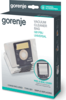 Gorenje GB1PBU Univerzális porzsák (5 db / csomag)