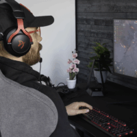 Arozzi Aria Vezetékes Gaming Headset - Piros