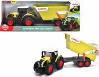 Dickie Toys Farm Traktor pótkocsival 64cm - Sárga