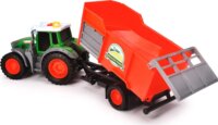 Dickie Toys Farm Traktor utánfutóval - Színes