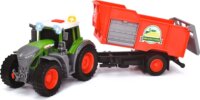 Dickie Toys Farm Traktor utánfutóval - Színes
