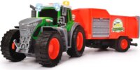 Dickie Toys Farm Traktor utánfutóval - Színes