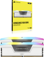 Corsair 32GB / 6000 Vengeance RGB White DDR5 RAM KIT (2x16GB) (CL40)