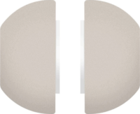 Fixed Apple Airpods Pro Memory Foam szilikon fülbetét L - Fehér (2x2db)