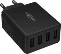 Ansmann HC430 Hálózati 4xUSB töltő - Fekete (30W)