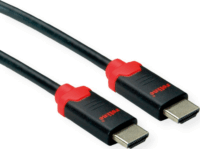 Roline 11.04.5942 HDMI - HDMI kábel 2m - Fekete/Piros