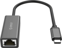 Orico XC-R45-V1 USB-C apa - RJ45 anya adapter - Fekete