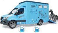Bruder MB Sprinter Lószállító teherautó - Kék