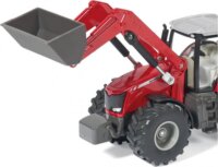 Siku Massey Ferguson traktor rakodó lapáttal - Piros