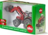 Siku Massey Ferguson traktor rakodó lapáttal - Piros